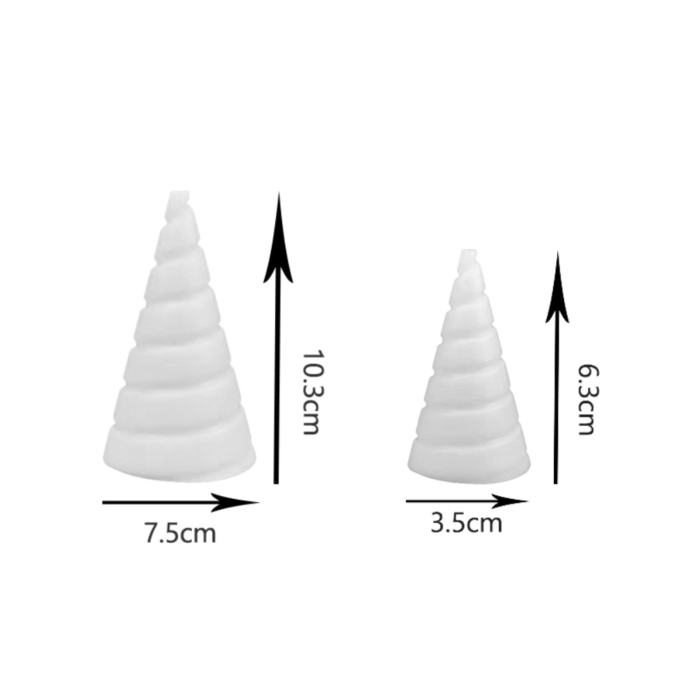 Kegel Fibonacci Coil Kronkelende Jig Witte Spiraalwikkeling Elektrische Grondbewerkingsspoel Tools Twee Maten Verbeteren Plantengroei En Vitaliteit
