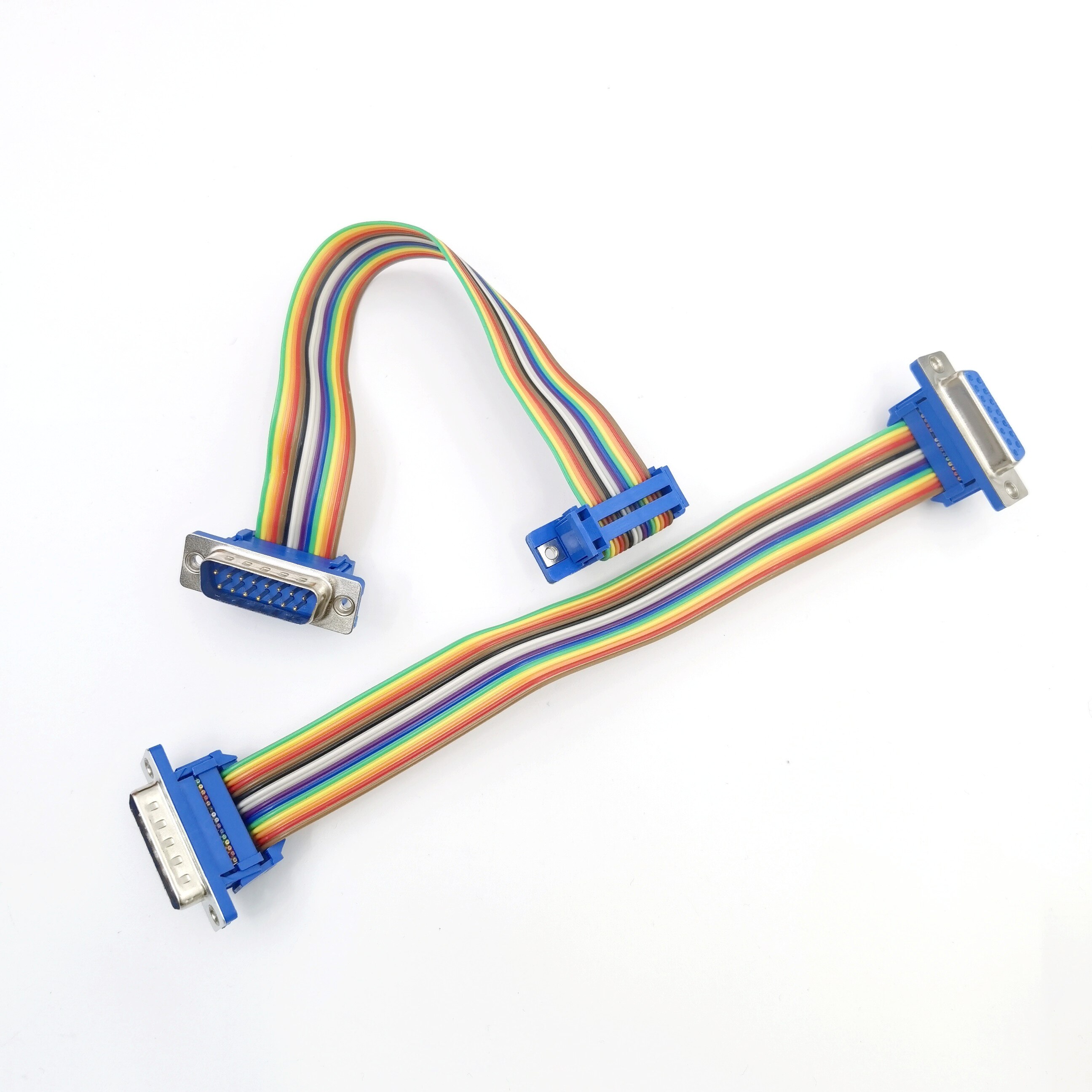 Connecteur de câble DB15 mâle à femelle/mâle à mâle/femelle/femelle, câble d&#39;extension de port série d-sub, 1 pièce, 20CM 50CM 1M