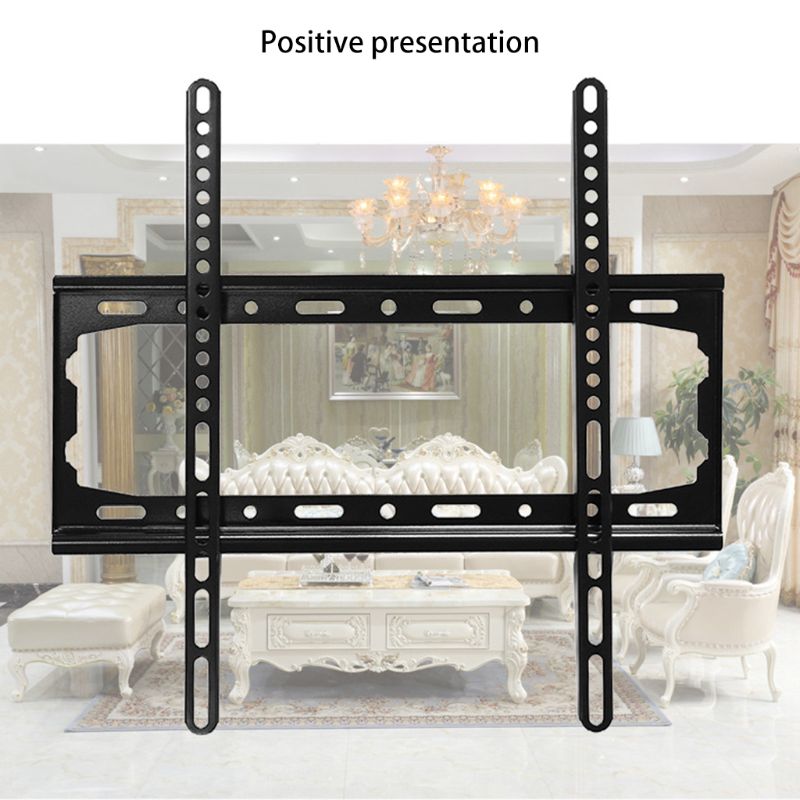 Black 26 to 55 inch Screen TV Wall Mount with Adjustable Tilt and Entertainment M5TD