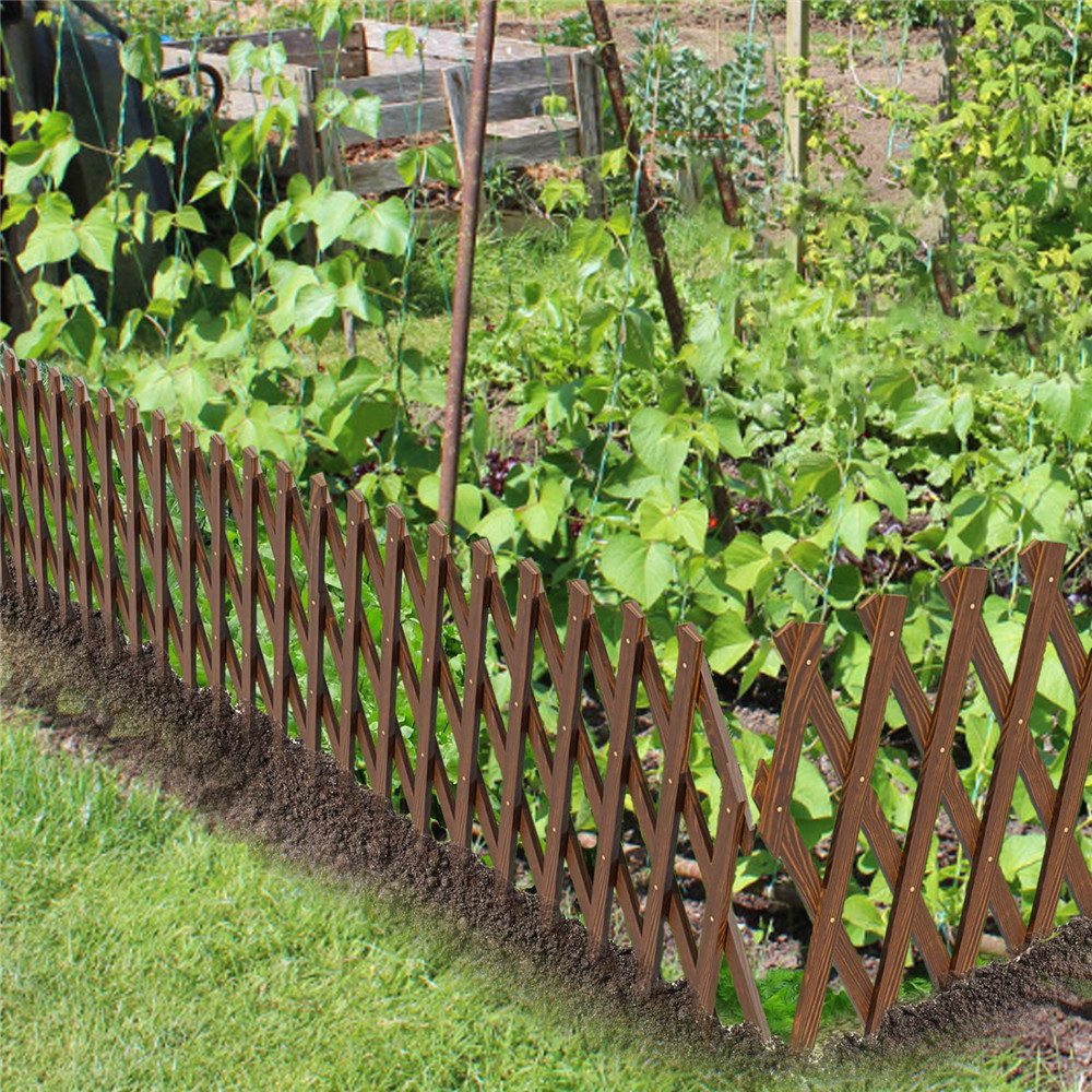 Garden Expanding Wooden Trellis Expandable Trellises Aluminum Riveted Each Piece Expands to 200cm x 30cm Climbing Plants Support