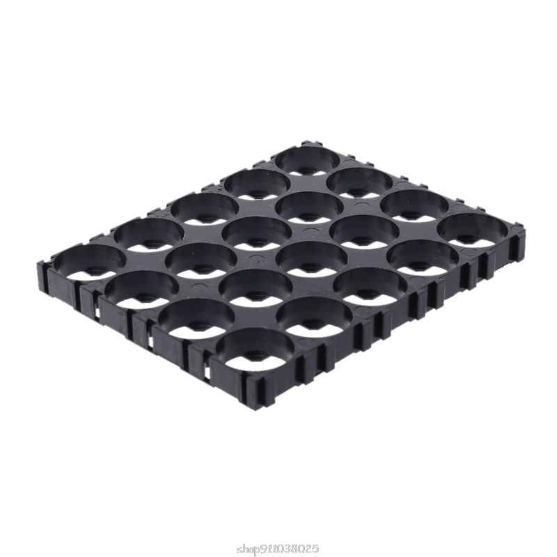 4x Black 18650 Battery 4x5 Cell Spacer Radiating Shell Pack Plastic Heat Holder Ja05 21