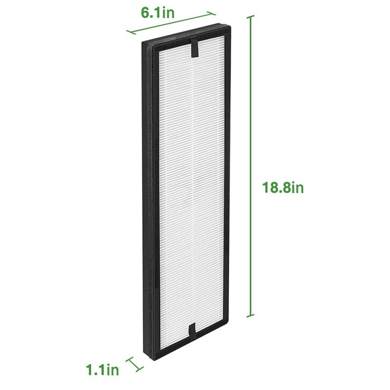 Ersatzfilter Für Eureka NEA120 & Toshiba Luftreiniger - 2x HEPA NEA-F1 + 8x Aktivkohle NEA-C1 - 99,97% Partikelfilterung
