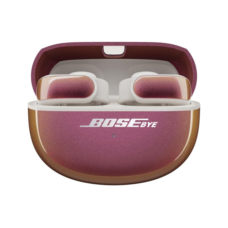 BOSEbye Ultra Open-Ear True Wireless Bluetooth Open Earbuds Musik, Spiele, Sport, Lauf-Headset: Silber