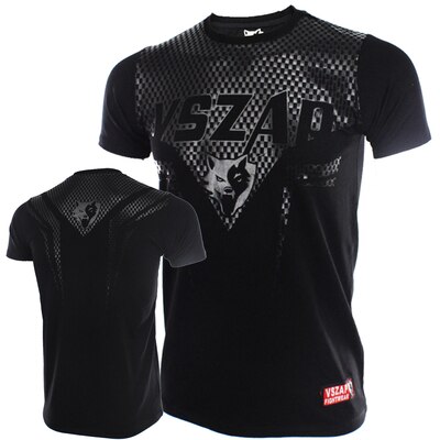 VSZAP Sharp Short sleeve T-shirt Fighting MMA fighting fitness clothes Wu Lin Feng exercise muscle Muay Thai boxing: S