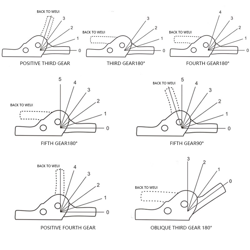 Wielofunkcyjny zawias sofa regulowana dmuchana sofa wspólne klamra zawias krzesło wędkarskie oparcie złącze stoisko japońska klamra