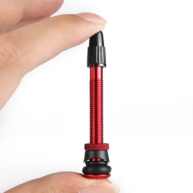 Kleppen Voor Fiets Tubeless Presta Ventiel 58 Mm Aluminium Geen Buizen Bike Frans Ventiel Adapter Fiets Ventiel core Cap