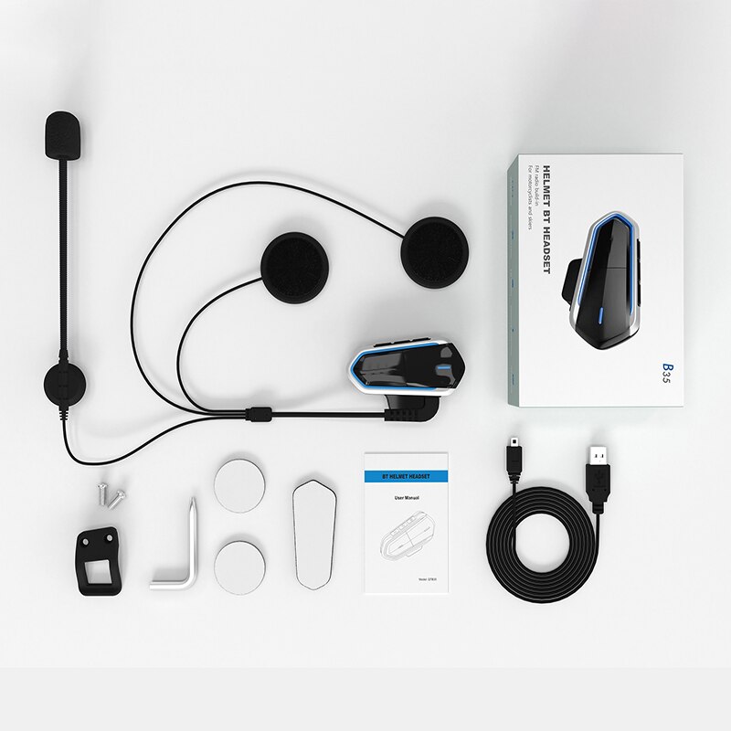 Bestever kypärä kuulokkeet kuulokkeet stereo moottoripyörä fm radio moottoripyörä bluetooth  v4.1 kuulokkeet kypärä moottoripyörätarvikkeet