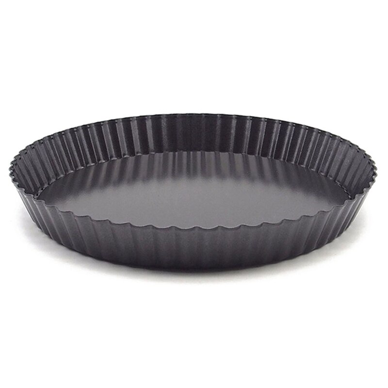 9 Inch Carbon Staal Pie Cake Pizza Verwijderbare Non-stick Bodem Bakken Gebak Mold Pot