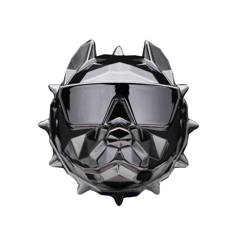 Bulldog voiture désodorisant Clip Parfum diffuseur de Parfum Auto évents Parfum Parfum Bulldog diffuseur voiture décor: Bright black