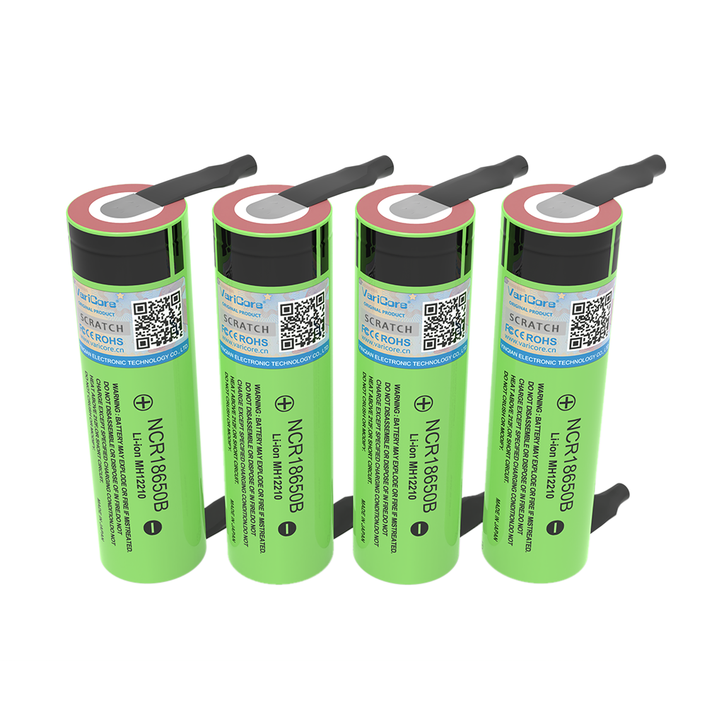 Neuer Original NCR18650B 18650 Li-Ionen-Akku 3400 mAh 3,7 V DIY-Nickelblech-Akkus