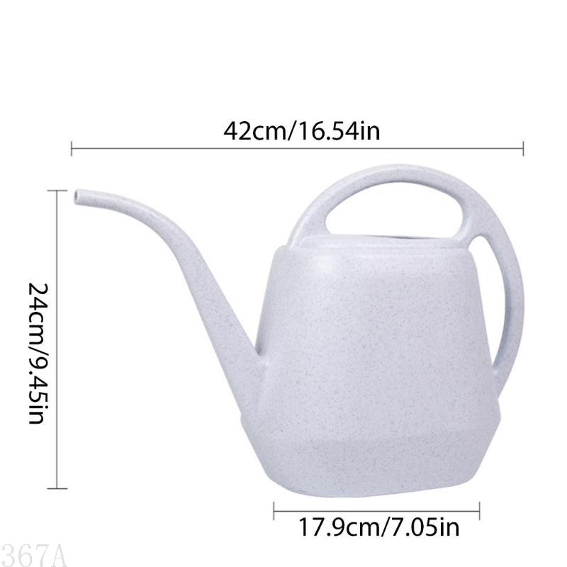 367a 4l . stor vannkanne med lang tut for innendørs og utendørs hageplanter og blomster