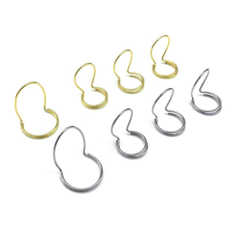 448D Wire Style Metal Picks Open Banjo Ukulele Guitar Beginner Playing Parts