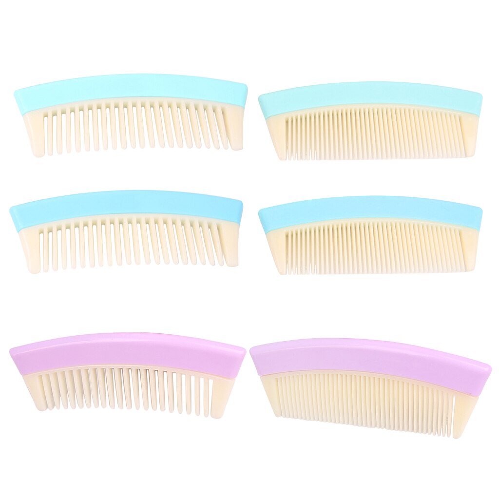 Peine Dientes anchos para desenredar el cabello peine antiestático para masaje del cuero cabelludo peine para cabello grueso rizado, 5,8''