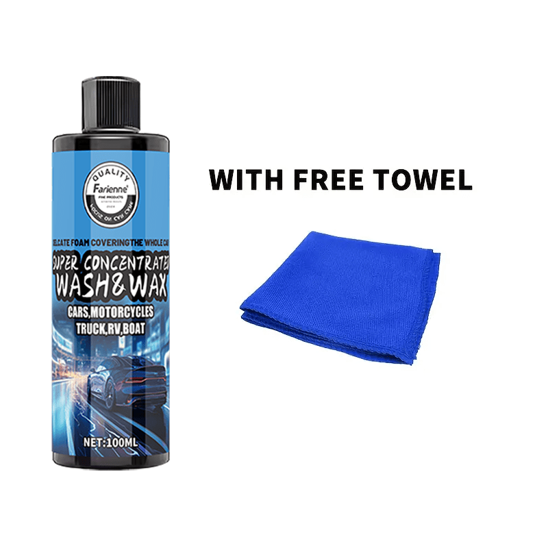 Mousse liquide de nettoyage de voiture, 100ml, grande capacité, haute Concentration, Super mousse, liquide de lavage de voiture, fournitures de lavage automobile