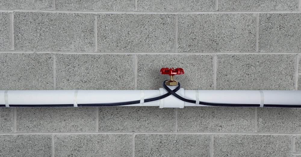 Självreglerande värmekabel för vattenrör frostfritt 11.2mm bredd