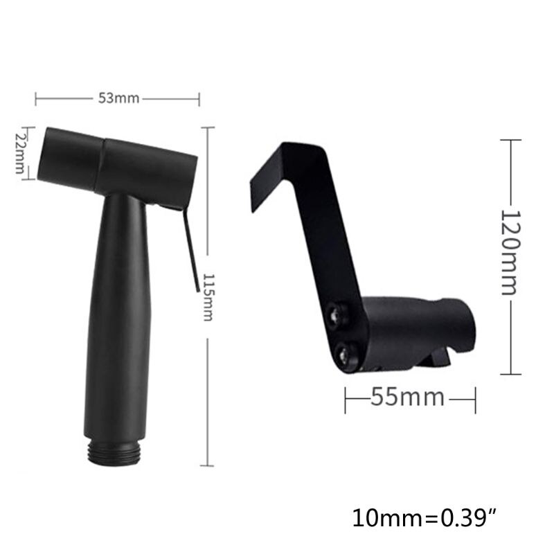 Rvs Wc Hand Held Bidet Kraan Spuit Bidet Set Voor Badkamer L9CC
