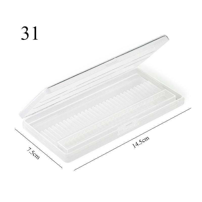 KALIBUR clou pointe céramique forets électrique cuticule propre rotatif diamant clou foret pour pédicure meulage tête ponceuse outil: box