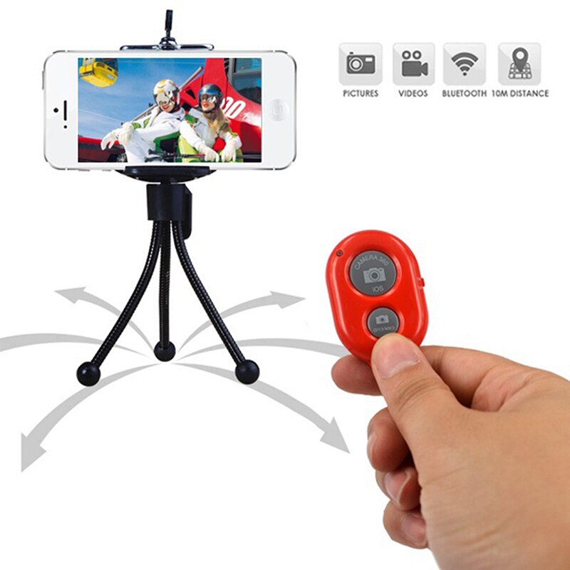 Universal- WIFI Drahtlose Bluetooth Fernauslöser Kamera Timer Android Selfie Selbst Auslöser selbstauslöser Für IPhone Für Samsung S1D8