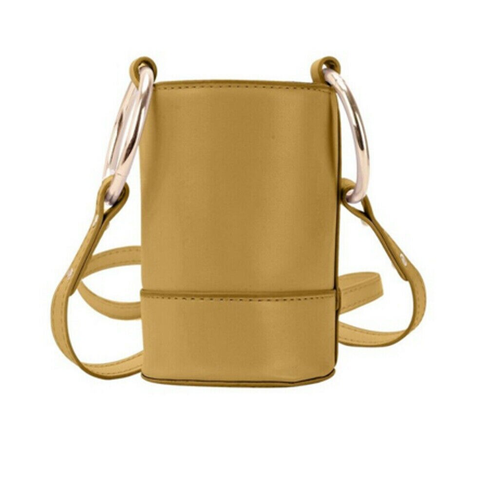 neueste Stil Baby Mädchen Schulter Tasche Kid Crossbody Kleine Geldbörse Leder Nette Taschen Handtaschen: Gelb