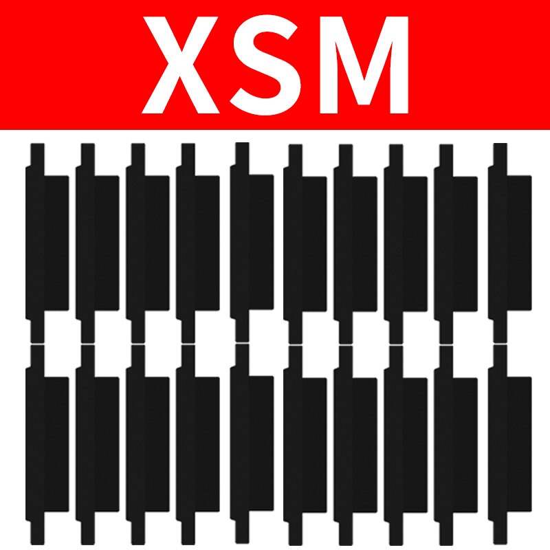 10 sztuk naklejki izolacyjne baterii ochrony rury owijania izolacji naklejki dla iPhone X XS XSM XR 11 12 13 Pro Max mini: XSM
