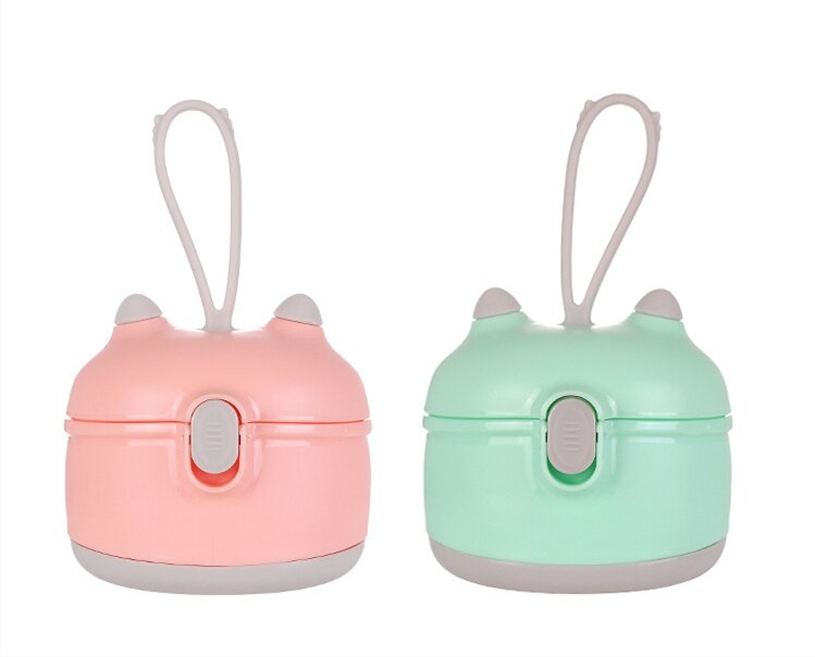 Baby Formula Milk Storage Infants Portable Milk Powder Formula Dispenser Food Container Storage Feeding Box for Kids Food PP Box