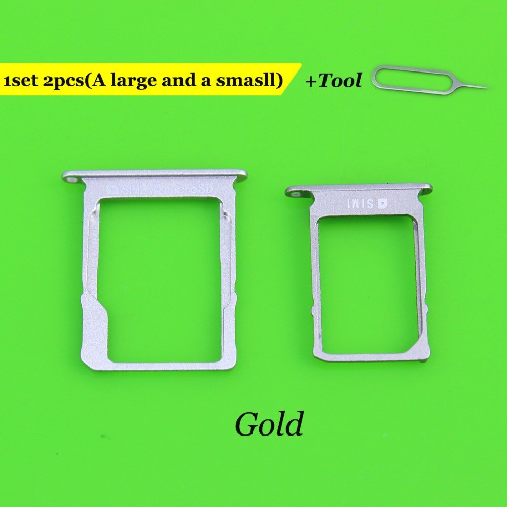 YuXi 1 Set para Samsung Galaxy A3 A5 A7 ranura para tarjeta SIM soporte ranura para tarjeta Micro SD bandeja adaptador de enchufe piezas de repuesto