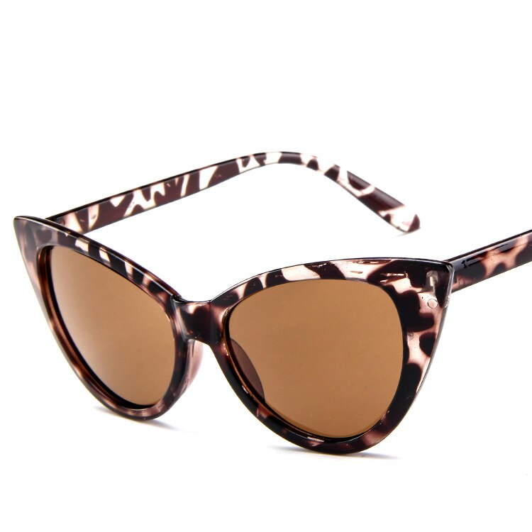 Lunettes de soleil de luxe yeux de chat femmes concepteur rétro Vintage Lunettes de soleil femmes femmes dames Lunettes de soleil miroir Lunettes de soleil: Ltea