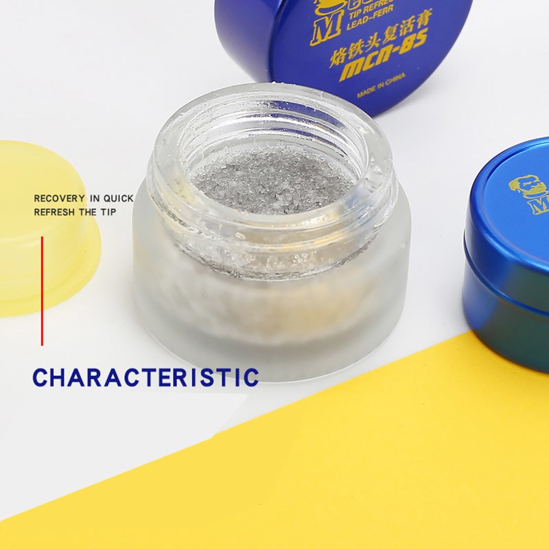 Crème de résurrection pour pointe de fer à souder mécanique, pâte d'oxyde rafraîchissante, sans plomb, pour tête de fer