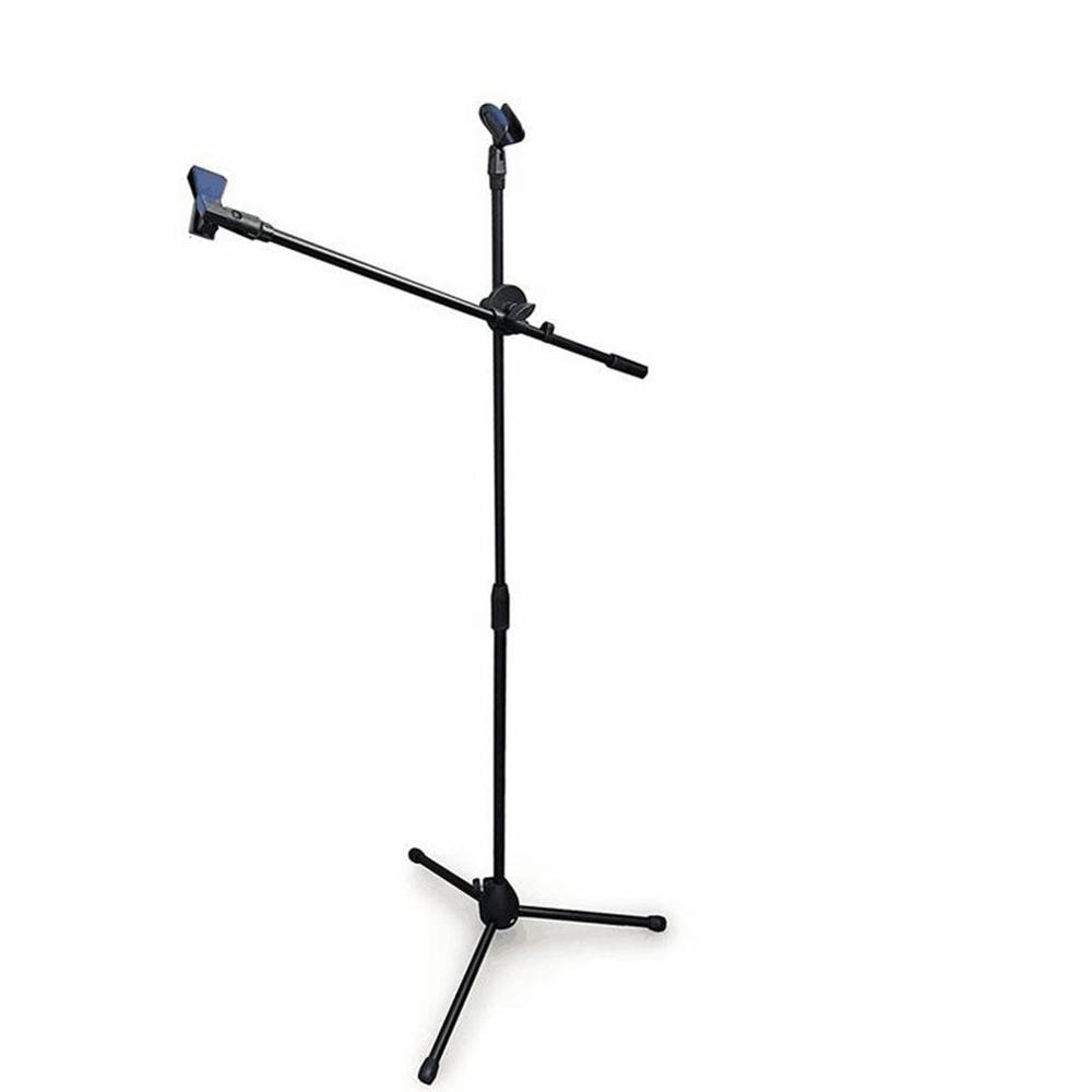 Adjustable Studio Microphone Stand Suspension Boom Table Bracket Arm Holder Microphone Shock Mount