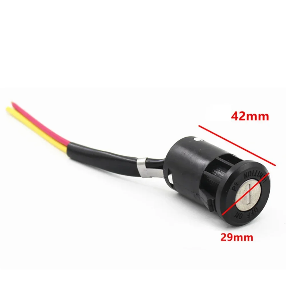 Electric Bicycle Ignition Switch Key Power Lock For Electric Scooter S / M / L Portable Key Power Lock E-bike Components Parts