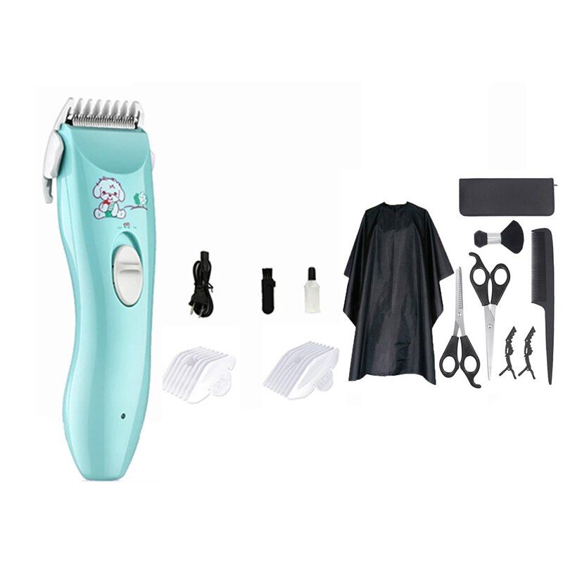 Pasgeboren Baby Tondeuse Kinderen Tondeuse Elektrische Stille Trimmer Kids Stille Snijmachine Baby Vrouwen Pet Haar Scheerapparaat: 07