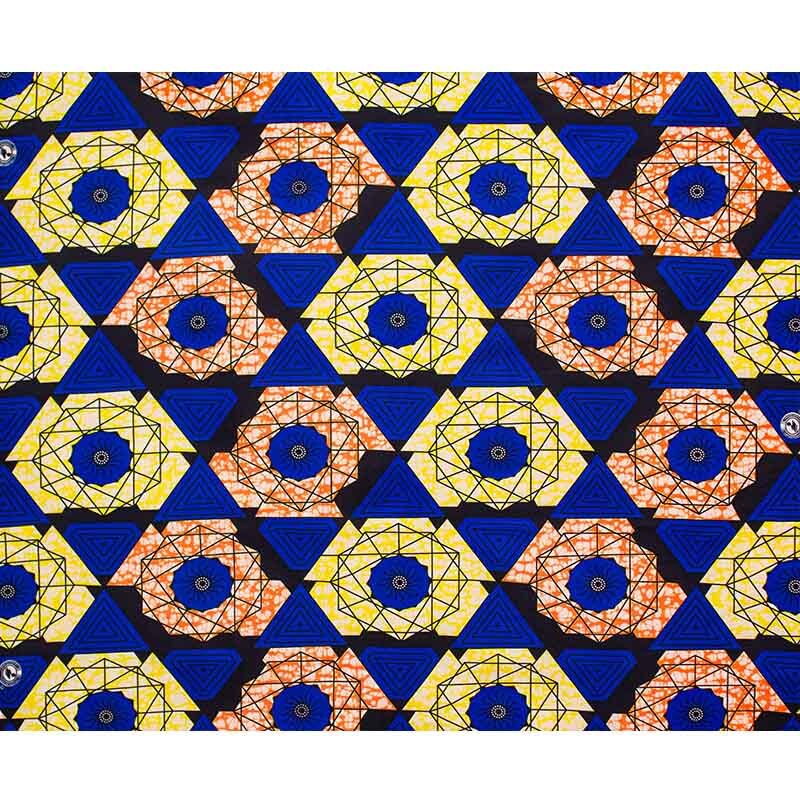 Nigeria Pagne African Fabric Print 100% Polyester Vintage Casual Ankara Real Veritable Wax 6 Yards