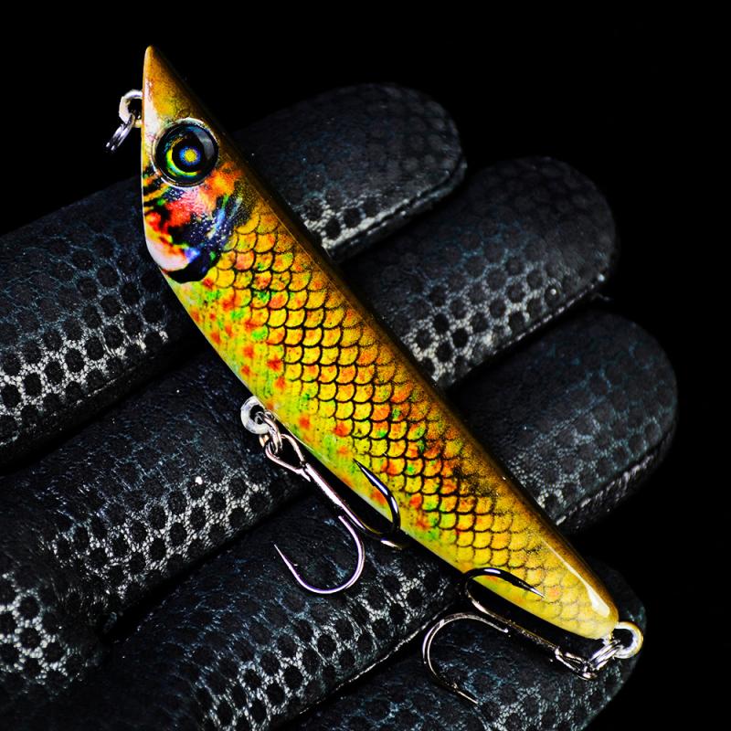 thumbnail image 2 of HENGJIA 10pcs 8.9g 9.5cm Minnow Fishing Lures Crankbait Bass Tackle Wobbler 2 of 2
