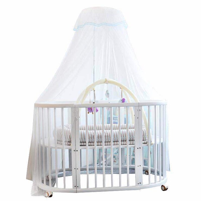 Baby Mosquito Net Bed Curtain Hanging Mosquito Nets Bed Tents for Children Round Lace Canopy Room Decor