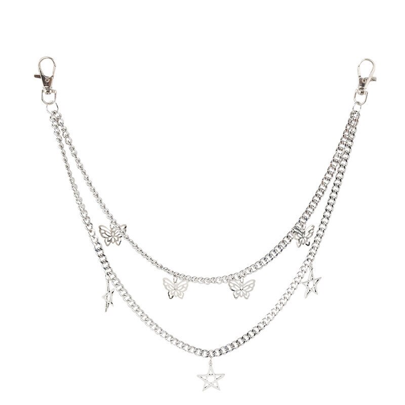 vlinder ketting swarovski