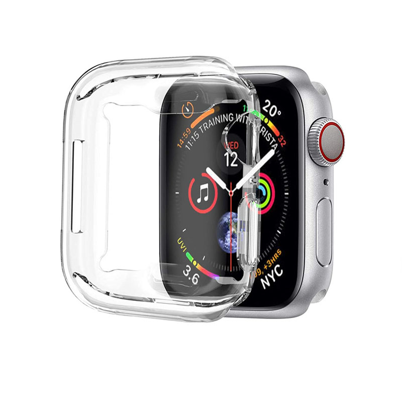 Screen Protector Case Voor Apple Horloge 41Mm 45Mm 42/44Mm, full Hd Ultra-Dunne Cover Compatibel Met Voor Iwatch Serie 7 Se 6 5 4 3: For 44mm apple watch