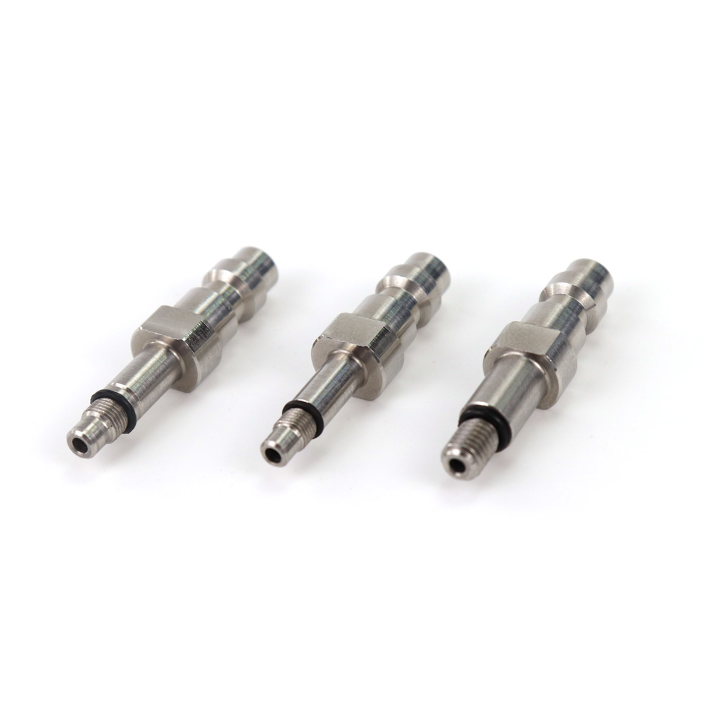 Adattatore per valvola per rubinetti per caricatore HPA per spina di disconnessione rapida Foster (tipo USA) per Air Soft WE KJW -Marui -KSC KWA