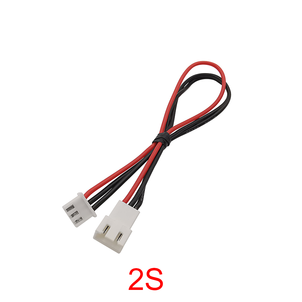 5 stk. 2s 3s 4s 5s 6s 7s 8s lipo-balanceledning, forlængerkabel, opladet ledning, 22 awg 20cm jst-xh-stik, silikonekabel: Militærgrøn