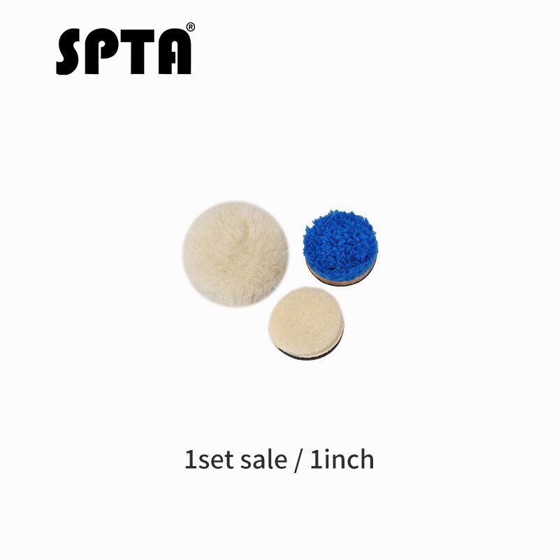 27Pcs Drill Buffing Buffer Detail Polishing Polisher Pad Kit + 5/8&quot-11 / M14 Thread Backing Backer Plate Pad &amp Adapt: 1 inch Mix 3PCS Pads