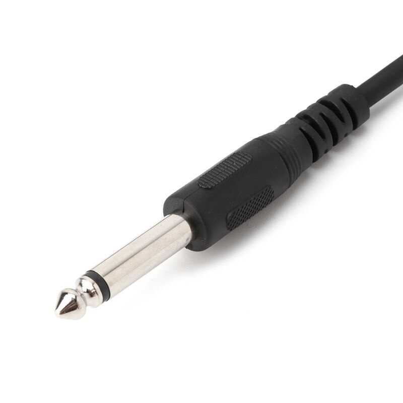 3M/10 pies instrumento guitarra Cable 6,35mm Conector recto a ángulo recto H58D