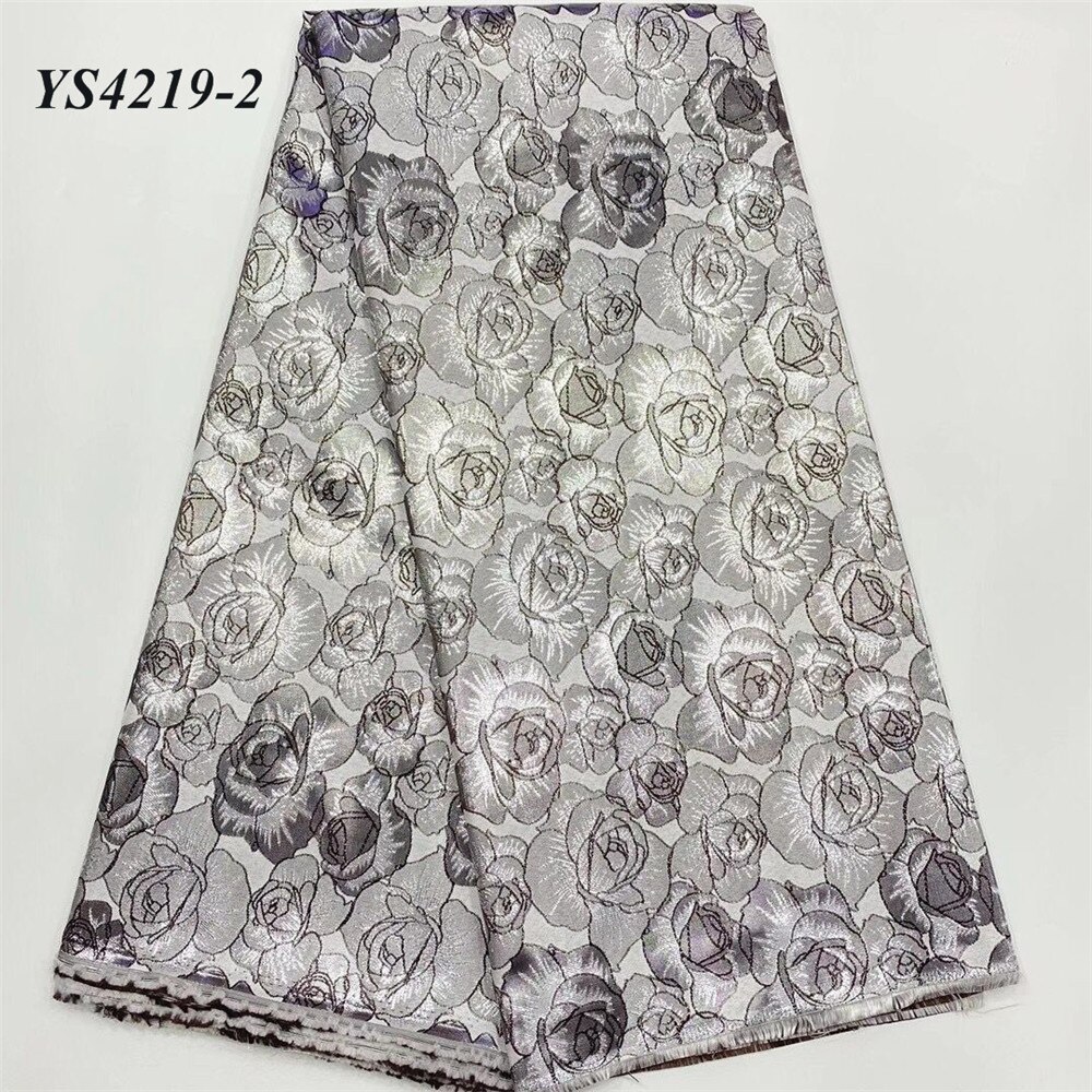 De Laatste Mode Stijl Zwart En Wit Organza Kant Stof 5 Yards Trouwjurk Kant: 2