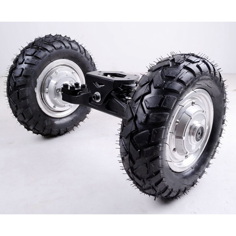 Skateboard lastbil til enkeltaksel nav motor hjul mountain board fjeder lastbil kompatibel med hoverboard motor hjul