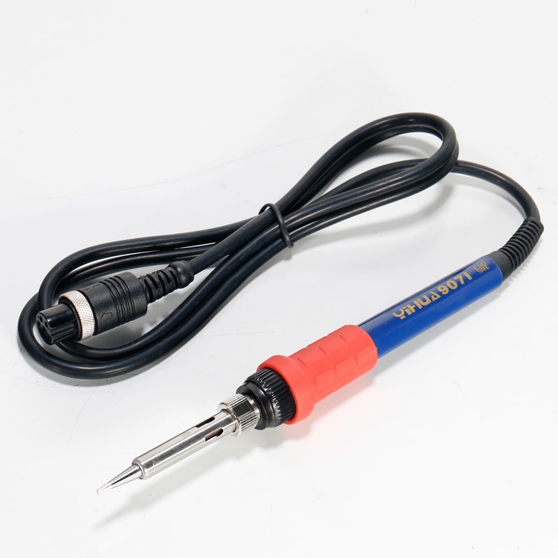 YIHUA 907I Soldering iron 75W Hakko heater soldering iron red for 995D blue for 862BD 992D soldering station handle repair tools