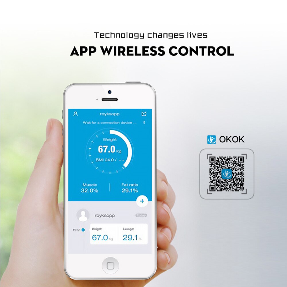 Smart Scales body composition scale electronic scales floor scales With Diagnostics Bluetooth Definition Share Accurate