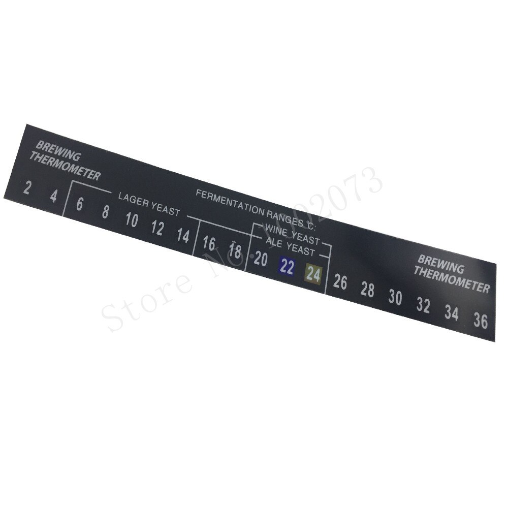 5pcs FERMOMETER StickOn Adhesive Thermometer Home... Grandado