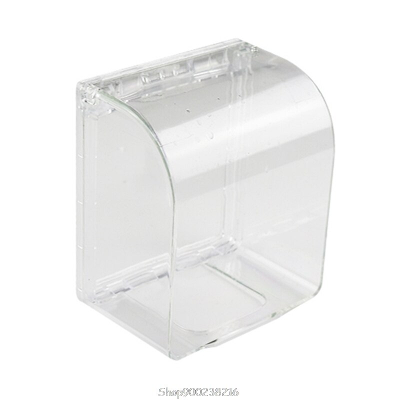 86 Type Bathroom Water Heater Wall Socket Splash-proof Waterproof Box Heightened Leakage Protection Boxes D24 20: transparent