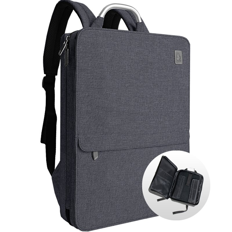 CAI Impermeabile 14 da 15.6 pollici Del Computer Portatile Zaino Uomini/Donne di lusso Sottile Sacchetto di Scuola zaino Da Viaggio di Affari di Stile di Modo bookbag