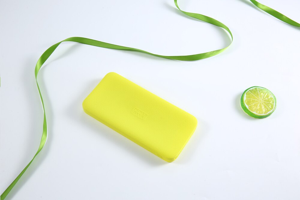 Funda para Nueva Redmi 20000mah 10000mAh móvil power Powerbank accesorios funda PB200LZM Carcasa protectora de silicona funda de piel: 20000mah PB200LZM / Yellow(Green)