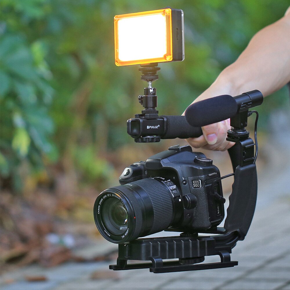 U-Shaped Camera Stabilizer Portable Camera DV Bracket Holder for All SLR Cameras Home DV Camera Estabilizador Steadycam