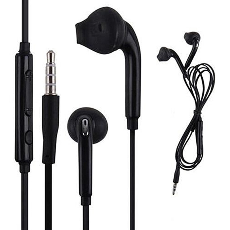 Bedrade Koptelefoon Oordopjes In-Ear 3.5Mm Super Bass Headset Met Microfoon Volumeregeling Hoofdtelefoon Voor Samsung Galaxy S6